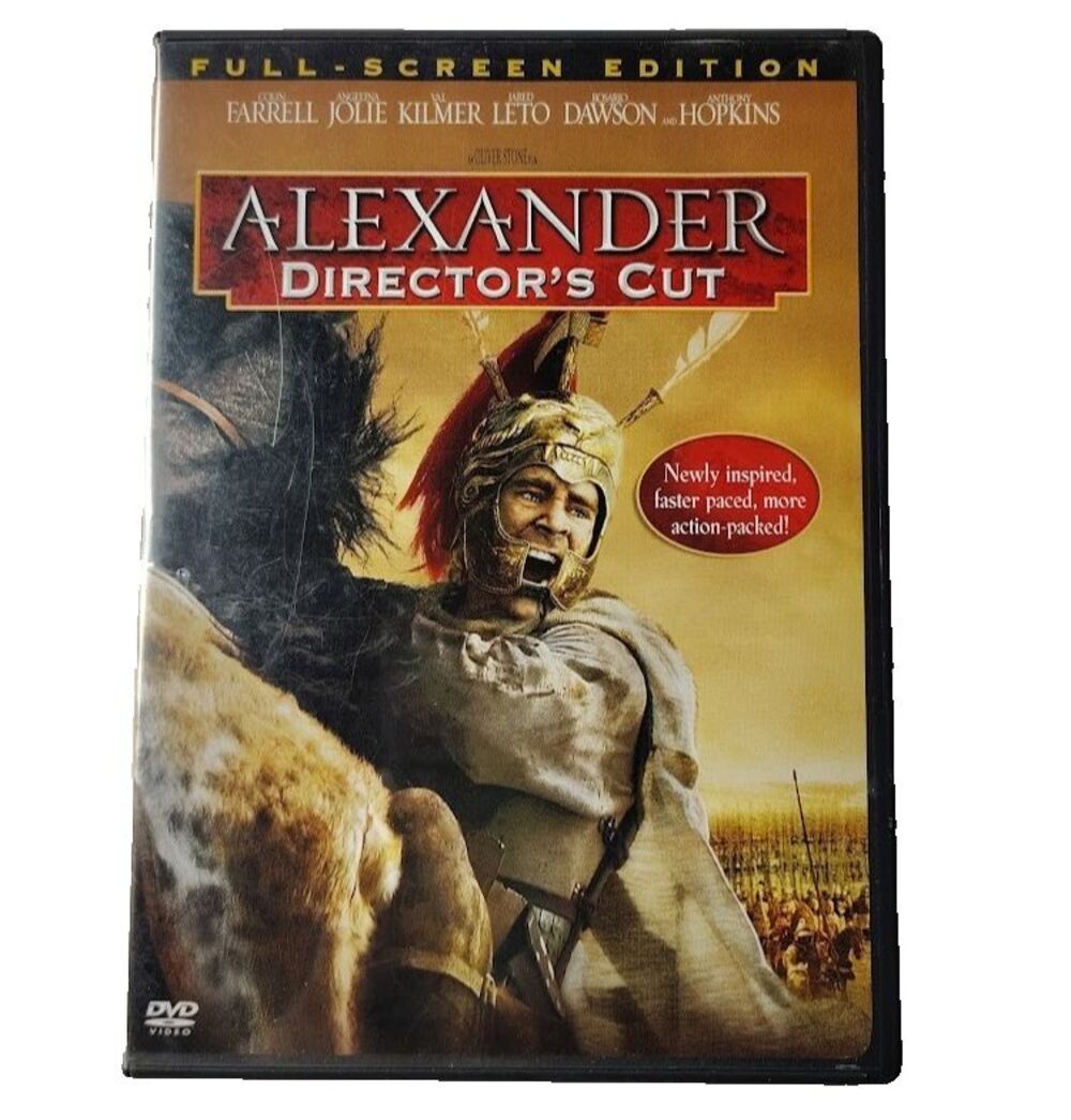 Alexander Action DVD Warrior Movie Director's Cut Full Screen R 2004 Release